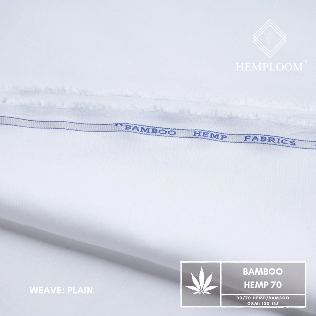 BAMBOO HEMP 70 - WHITE