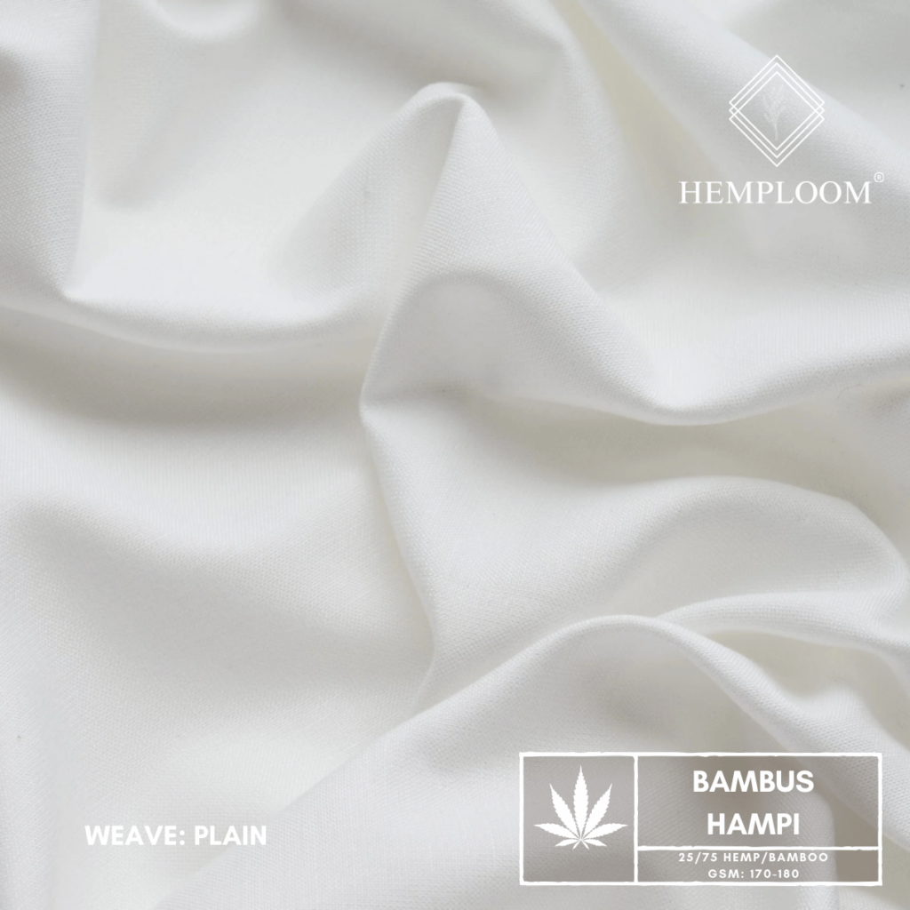 BAMBUS HAMPI - WHITE