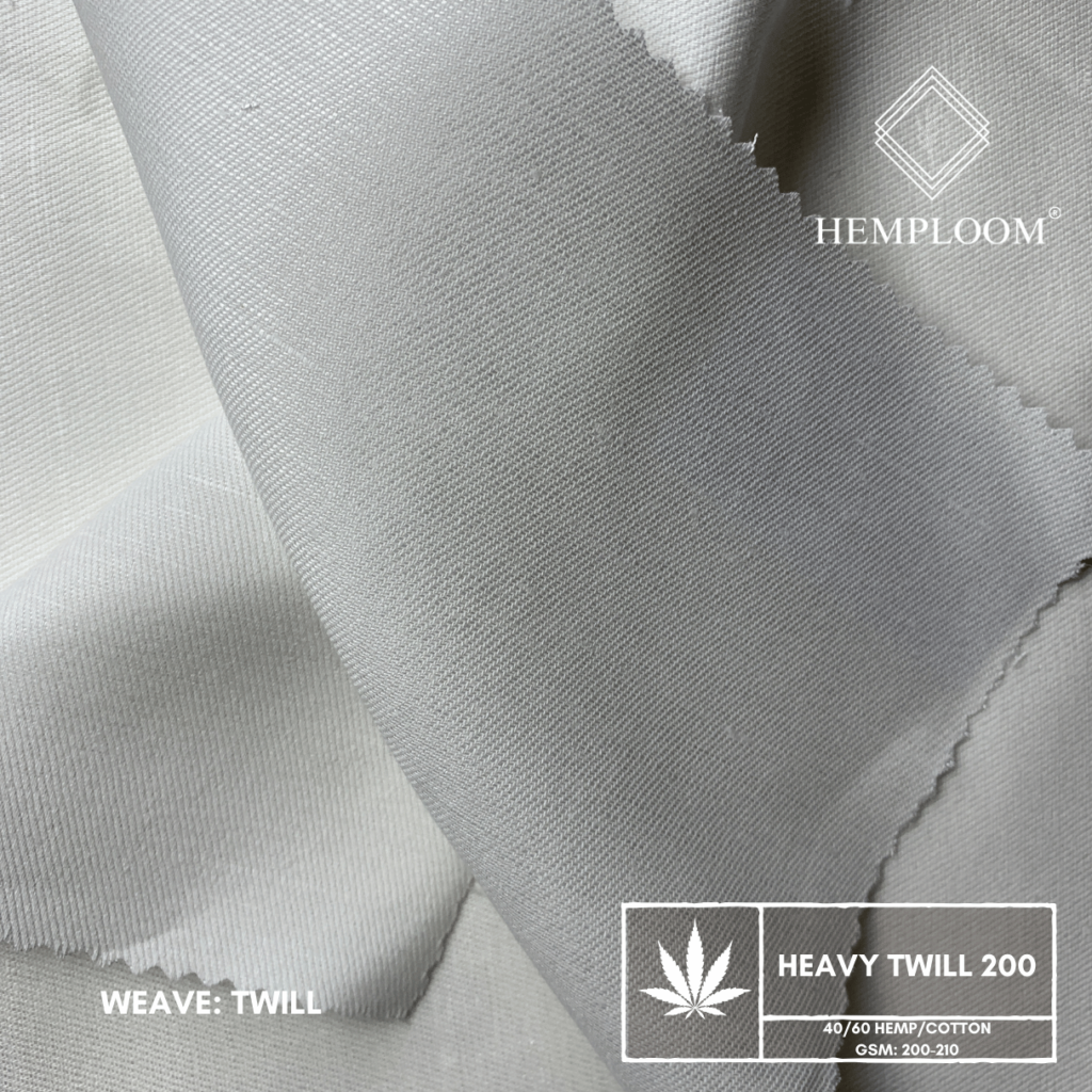 HEAVY TWILL 200 - WHITE