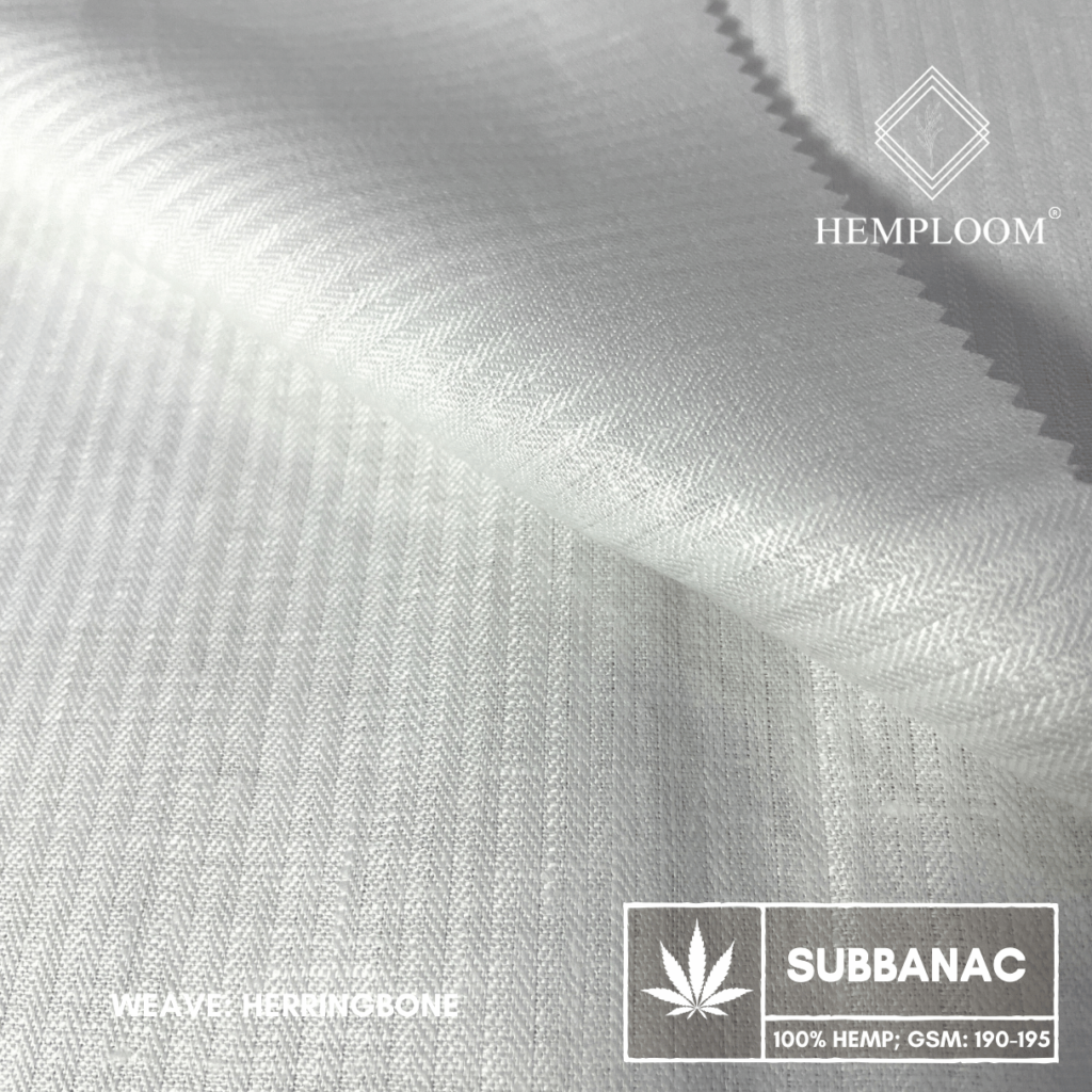 SUBBANAC WHITE - HERRINGBONE