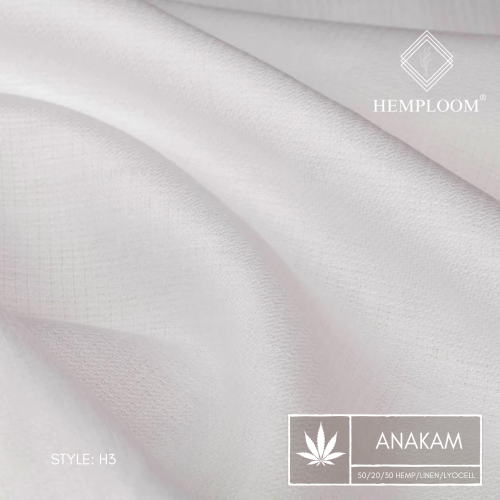 sustainable hemp linen lyocell fabric