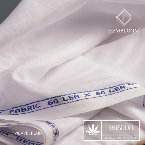 sustainable hemp linen lyocell fabric