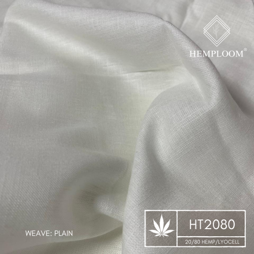 sustainable hemp tencel fabric